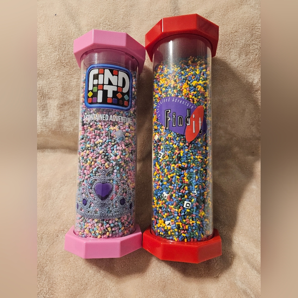 Find It Game Sensory Tubes